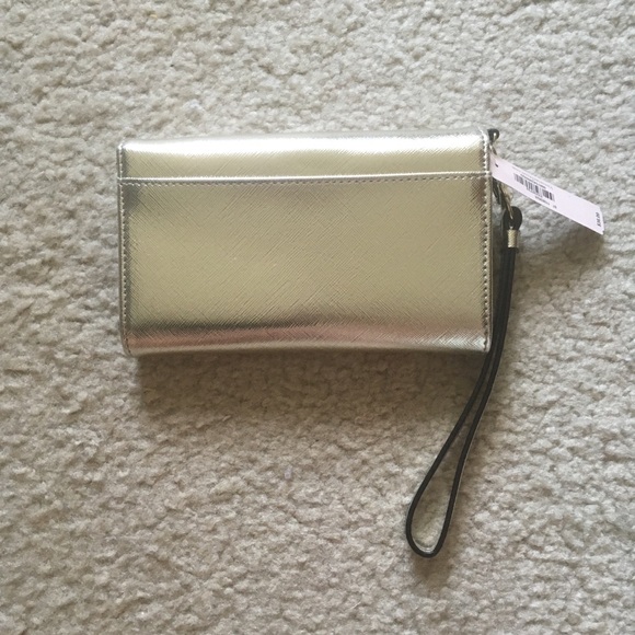 Victoria’s Secret Gold Wristlet Clutch - Picture 2 of 7